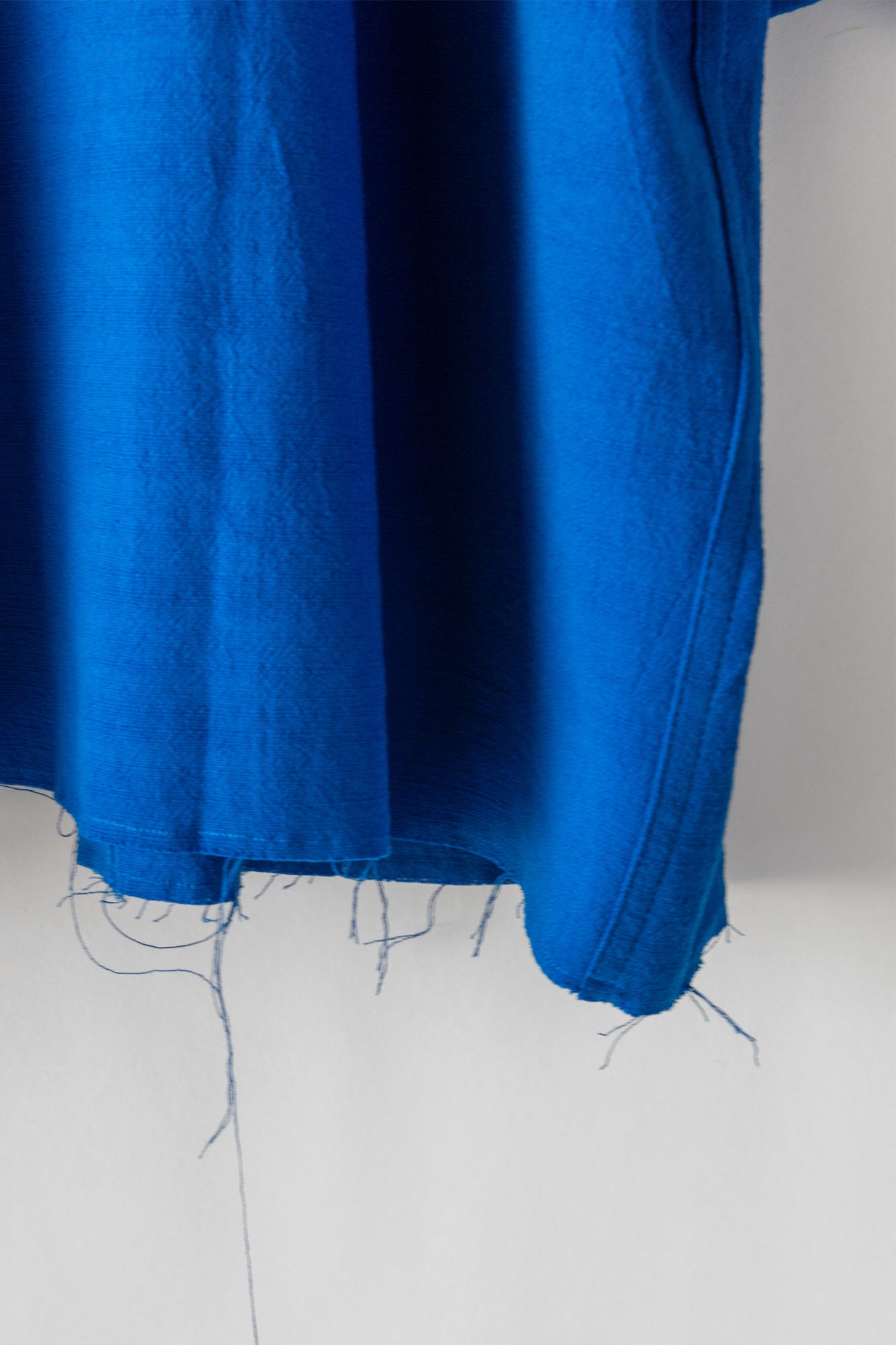 Mars Haori Jacket - Yves Blue Cotton Linen