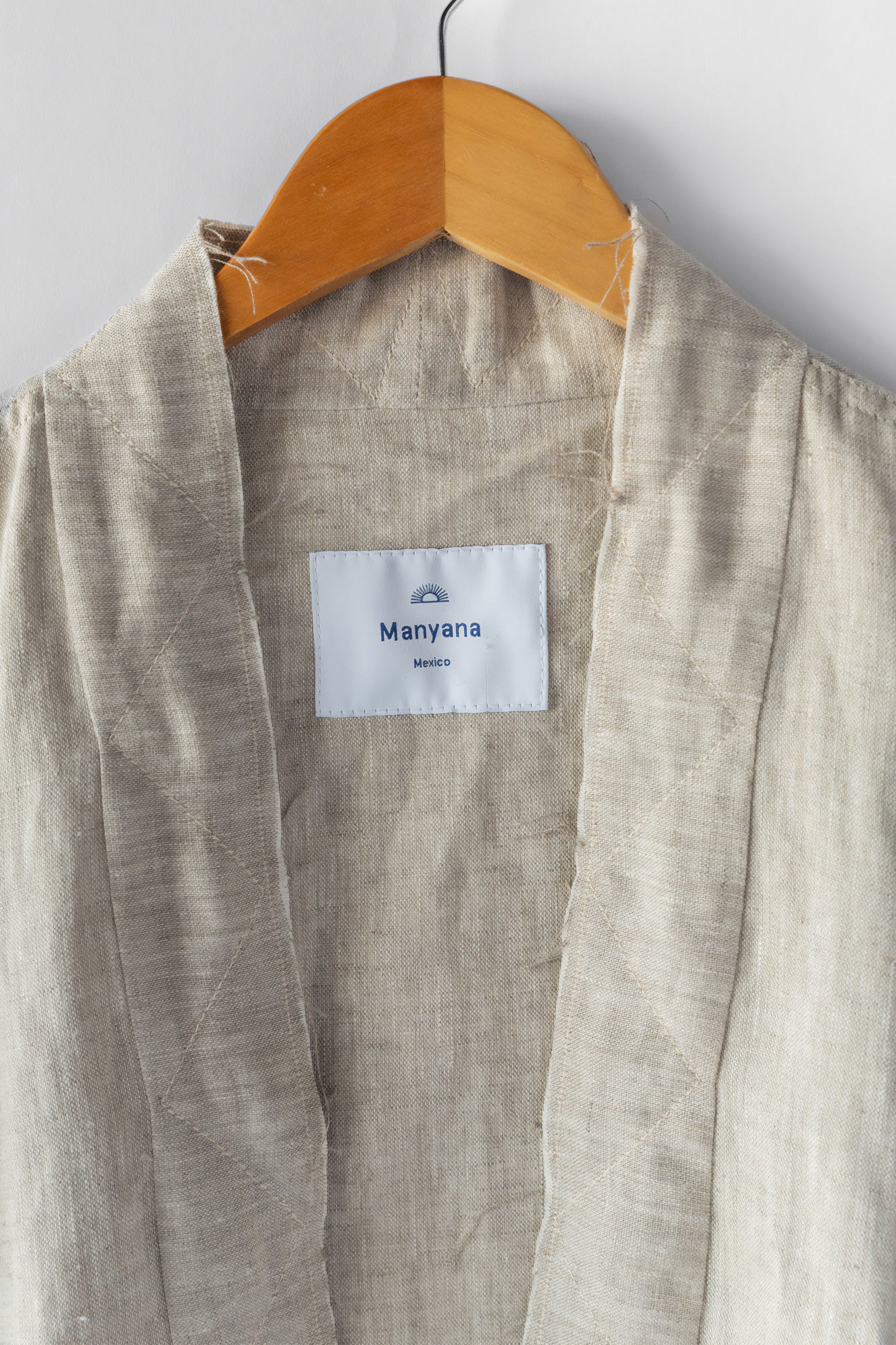 Mars Haori Jacket - Oatmeal Linen