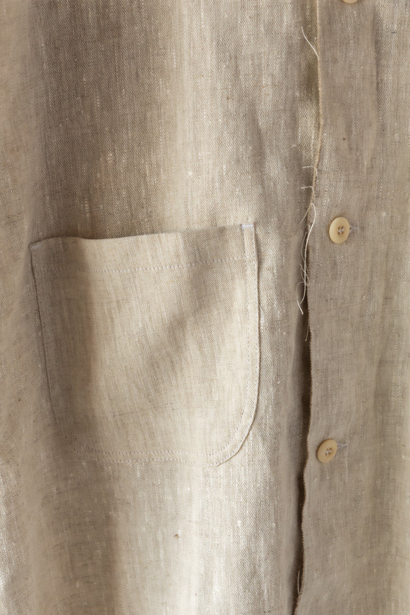 Siqueiros Jacket - Oatmeal Linen