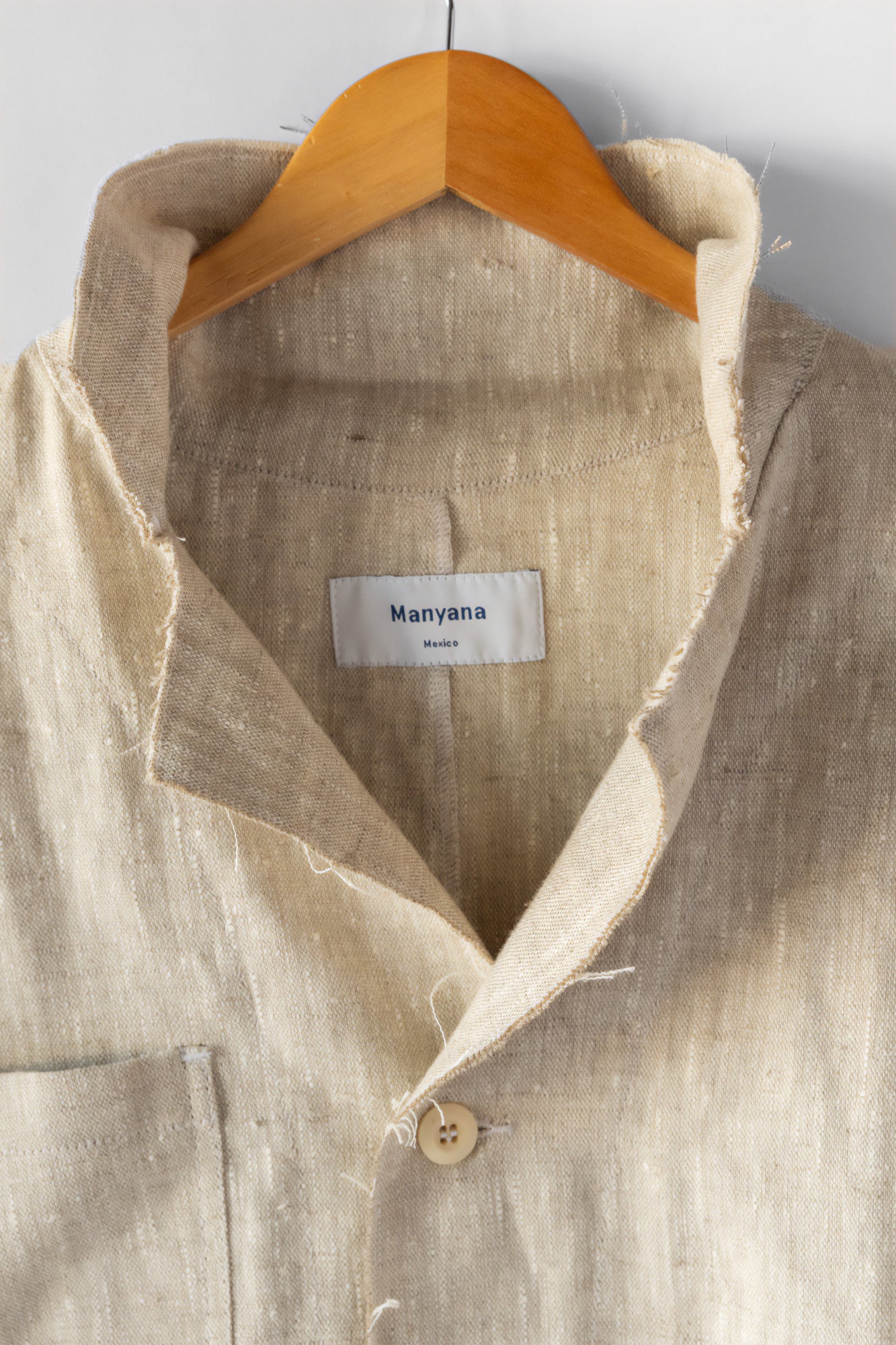 Siqueiros Jacket - Oatmeal Linen