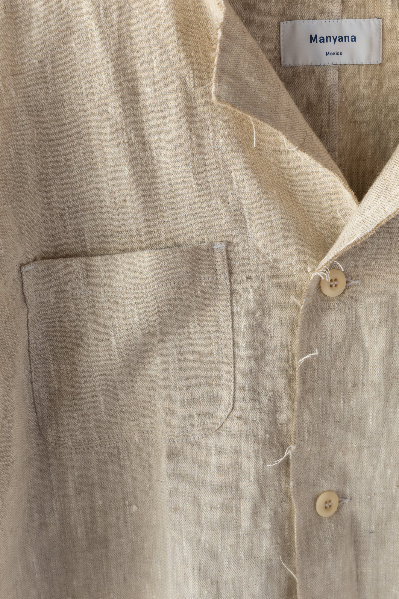 Siqueiros Jacket - Oatmeal Linen