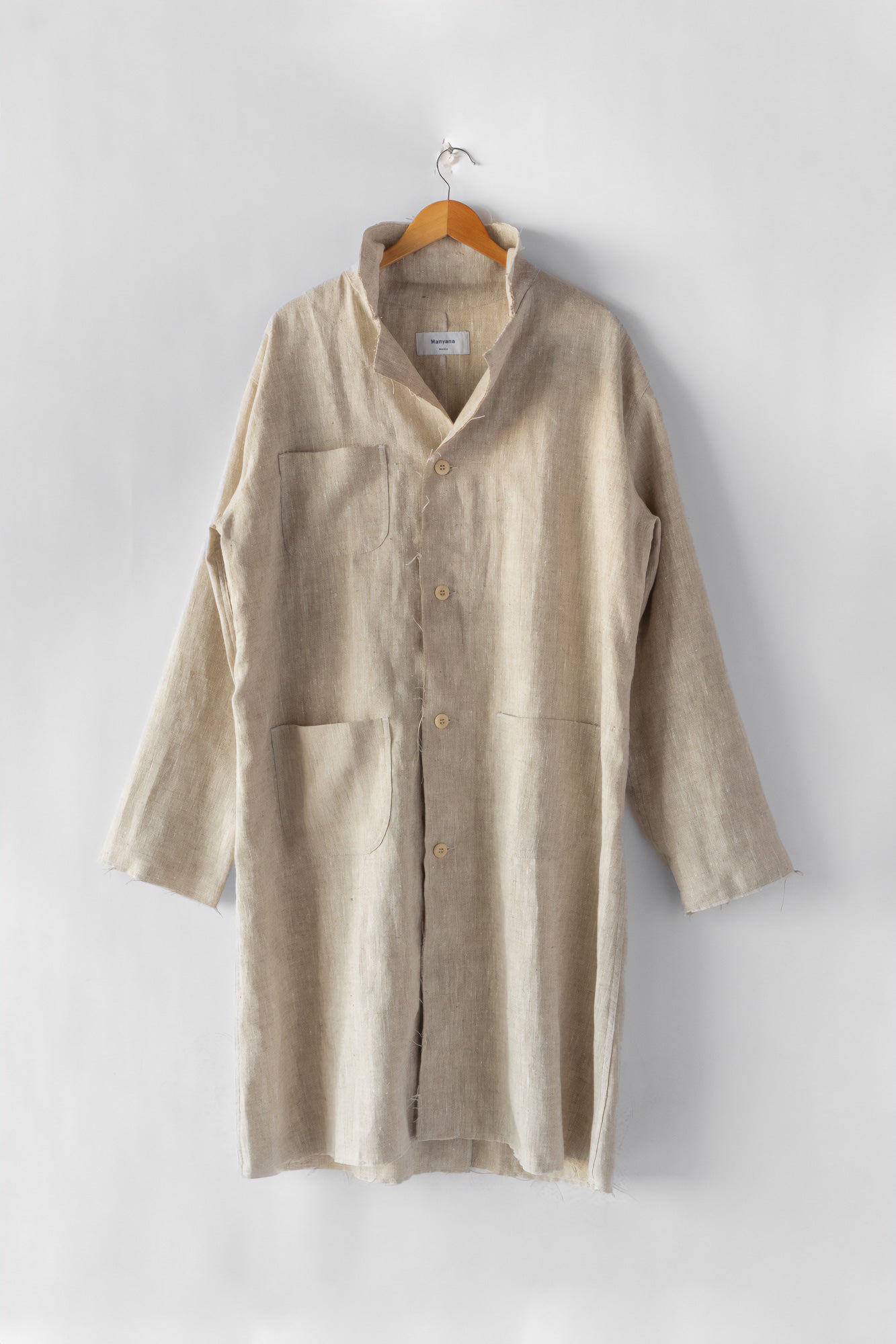 Siqueiros Jacket - Oatmeal Linen